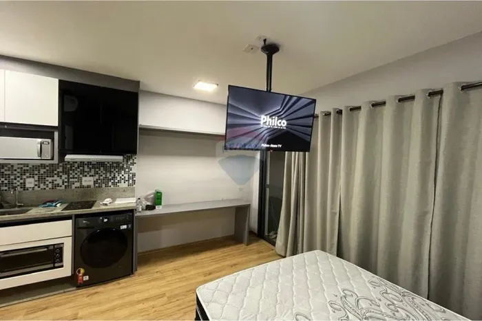Studio de 27 m² mobiliado - 100 metros do Metrô Alto do Ipiranga