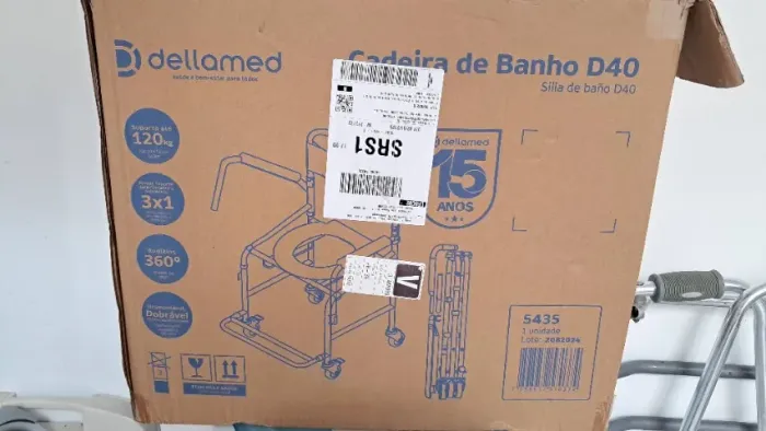 Cadeira de banho NOVA