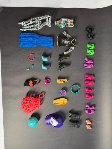 Acessórios Monster High lote - NÃO VENDO SEPARADO