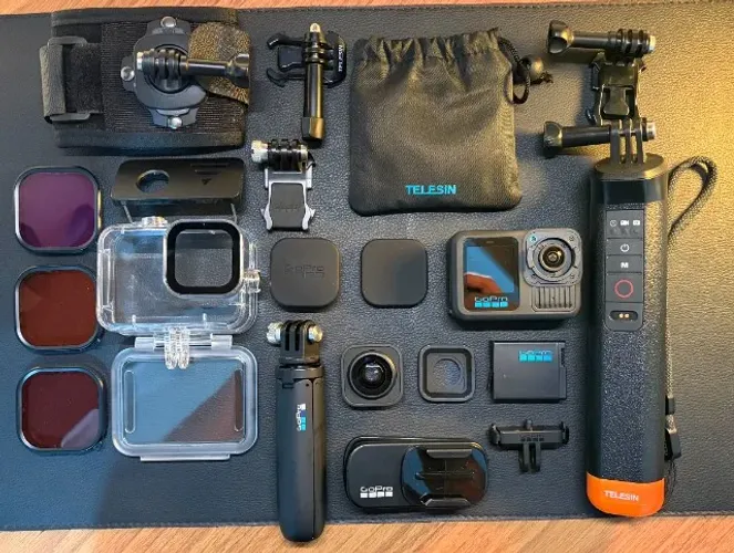 GoPro HERO13 Black + Acessórios