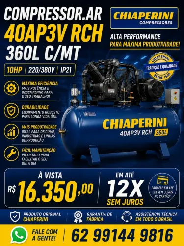 PROMOÇÃO COMPRESSOR 