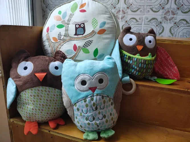 Kit de objetos decorativos para quarto de bebê 