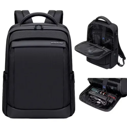 Mochila artichuster na cor azul marinho, nova com muito pouco tempo de uso