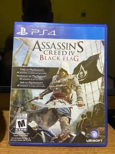 Jogo Assassins Creed IV - Black flag PS4
