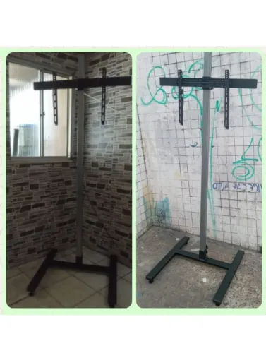 SUPORTE PARA TV MODELO PEDESTAL REGULÁVEL DE 32 A 75 POLEGADAS 