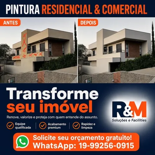 Serviços de Pintura Residencial e Industrial