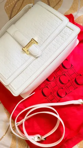 Bolsa crossbody CHCH Off-White