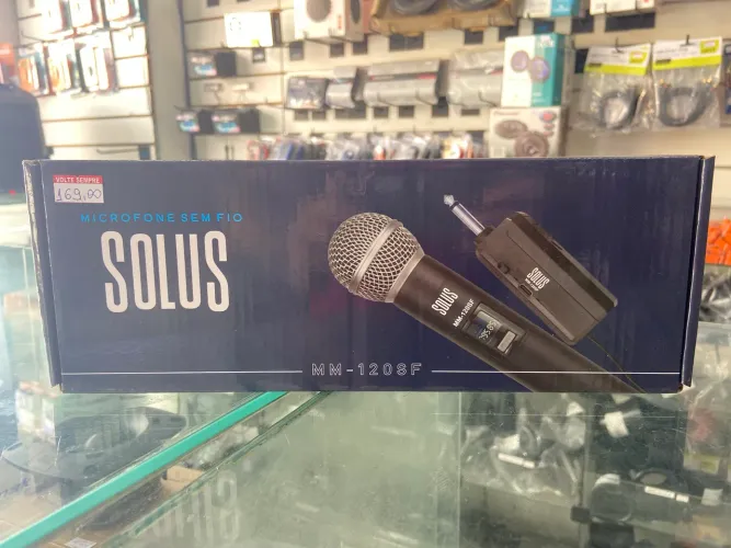 Microfone Sem Fio Solus 