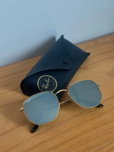 Óculos Ray Ban RB3548N 001/9O - Gold / Light Blue Flash