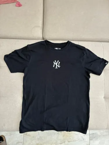 camiseta new era NY yankees preta 