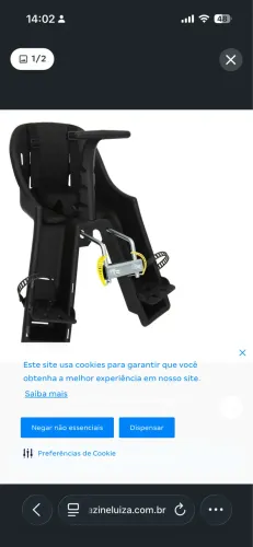 Carderinha de bicicleta 