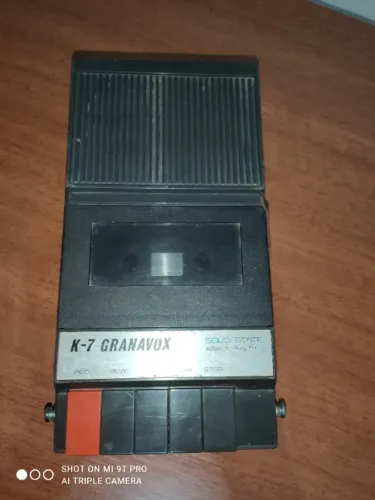 gravador GRANAVOX K-7