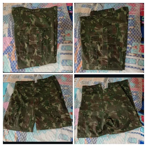 USADA CALÇA CAMUFLADA TAM 42/M