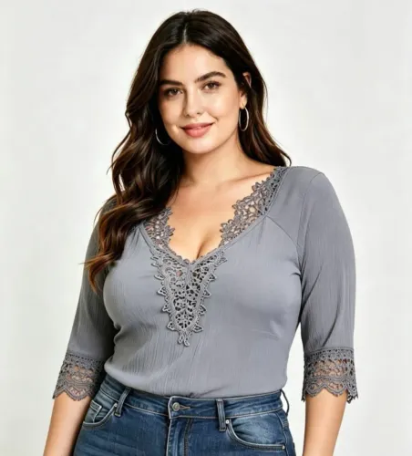 BLUSA CINZA TAMANHO G