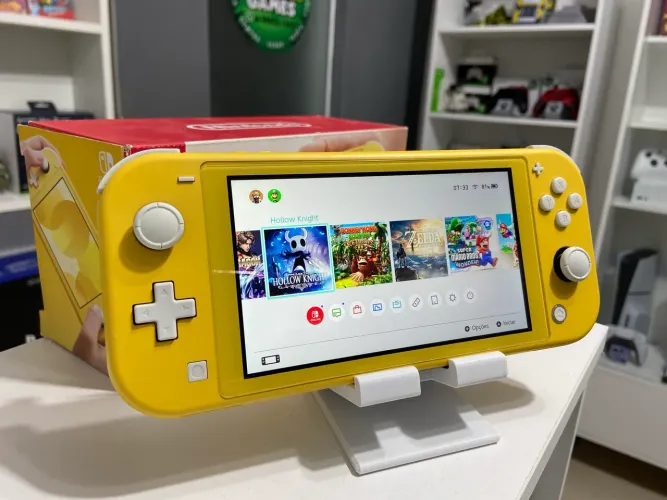 Nintendo Switch Lite 128Gb desbloque@do ( Loja Física )