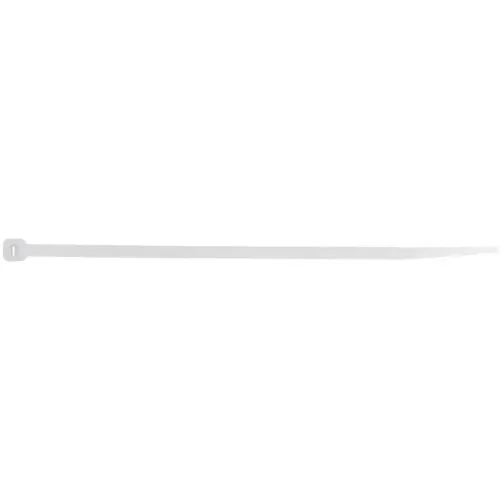 abraçadeira nylon 2,5mm x 200mm branca 100 peças bomvink bom-5501