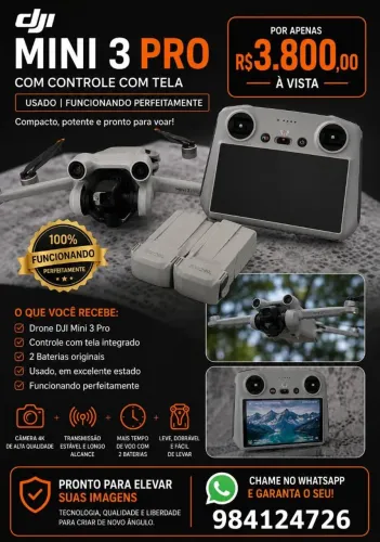 Drone Dji mini 3 pro