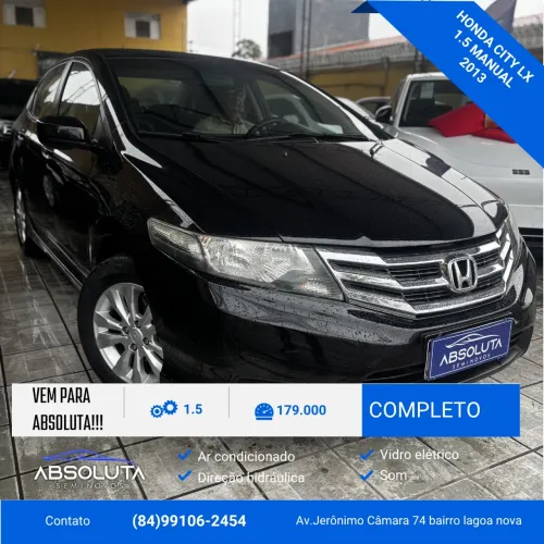 Honda City Sedan LX 1.5 Flex 16V 4P Mec. 2013