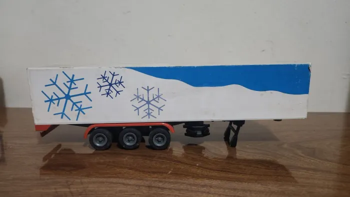 Miniatura Carreta Baú Frigorífico Caminhão Arpra Anos 80 Escala 1/50