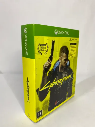 Cyberpunk 2077 Edição Steelbook Maelstrom Xbox - Completo C/ Luva e DLCs