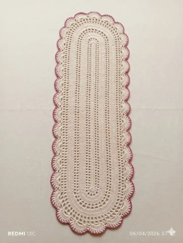 Passarela de crochê 