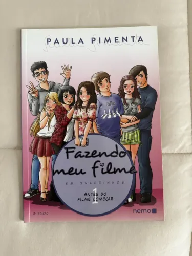 Livro Fazendo meu filme 1 em quadrinhos Paula Pimenta