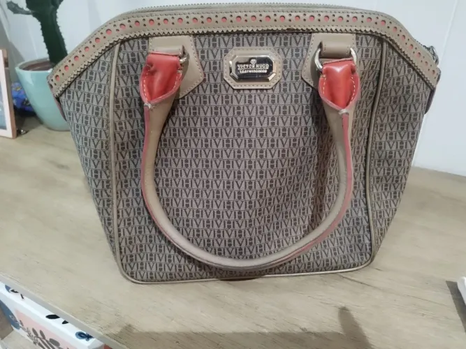 Bolsa Victor Hugo bege original