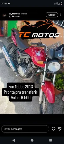 Vendo Fam 150 2013 em meu nome 