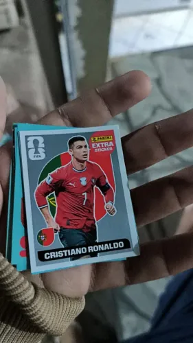 Cartinha Prata do Cr7
