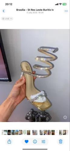 Sandália chic 