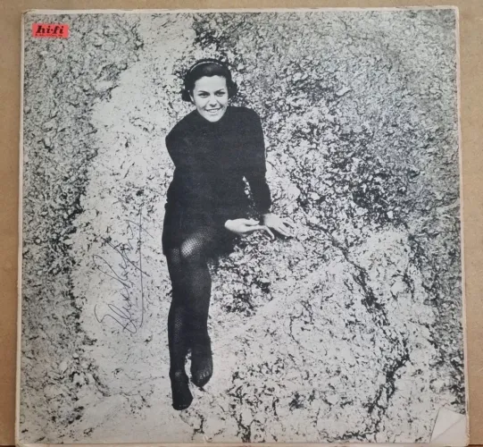 Autógrafo de Elis Regina no disco Elis Especial de 1968