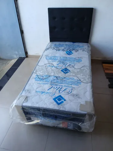 Cama Box solteiro conjugada em até 10x sem juros no cartão