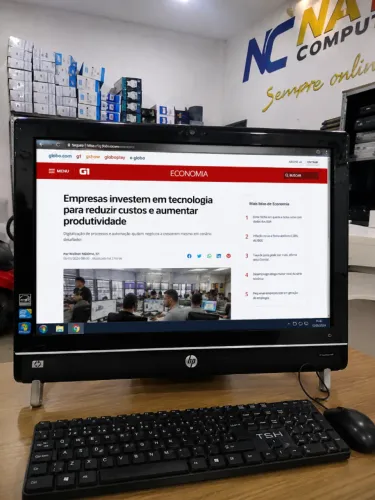 ALL IN ONE HP TOUCHSCREEN COMPLETO APENAS 1899 EM NATAL RN 