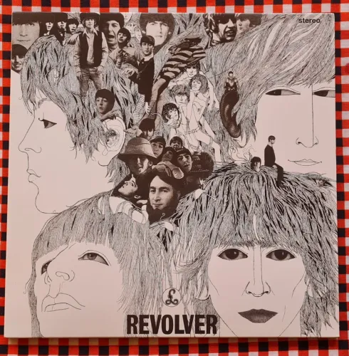Lp Vinil Beatles Revolver 180g Importado com encarte