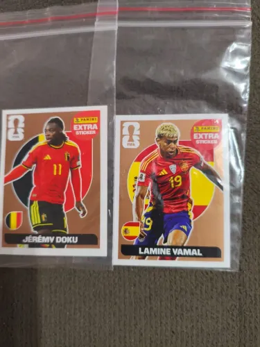 Vendo figurinhas Extra Stikers Copa 2026