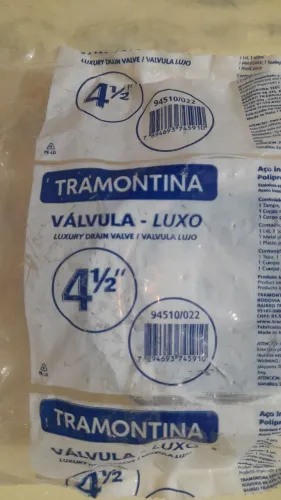 Válvula de luxo 4.12 tramontina