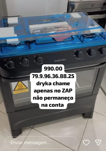 fogão 5 bocas