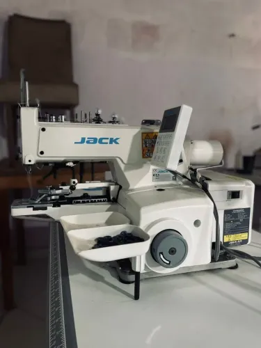 Botoneira industrial jack direct drive maquina de costura 