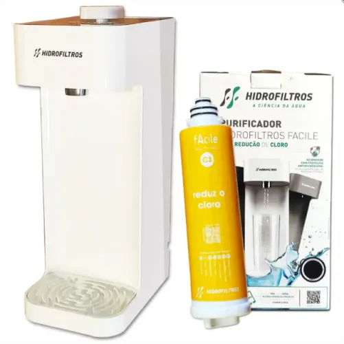 Filtro Purificador de Água Hidrofiltros (branco)