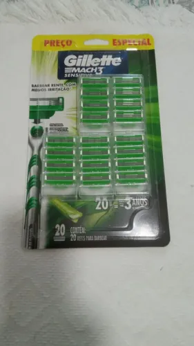 Refil Gillette Mach3 Sensitive (Leia o texto do anúncio)