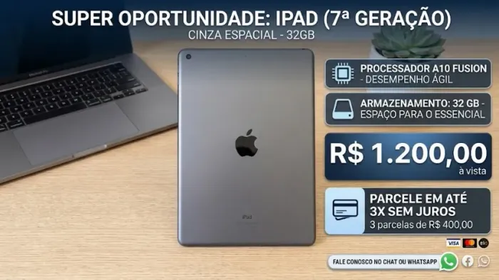 ipad 7º Geração 32gb