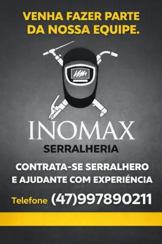 Serralheiro e auxiliar