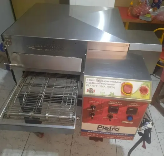 Forno esteira
