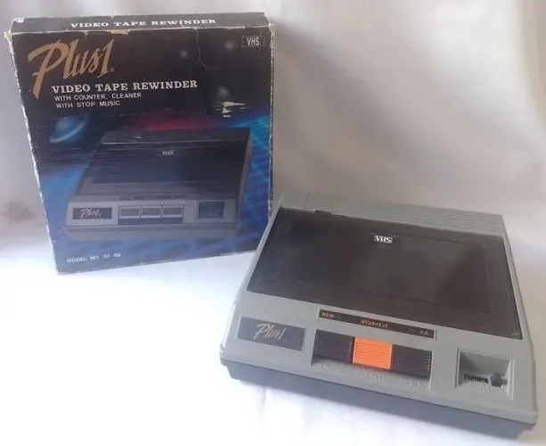 Rebobinador de fitas VHS