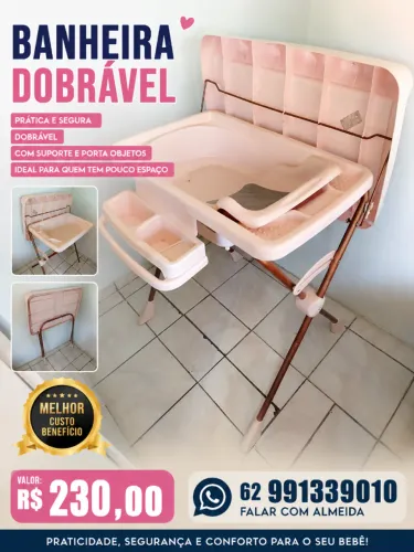 Banheira Dobravel