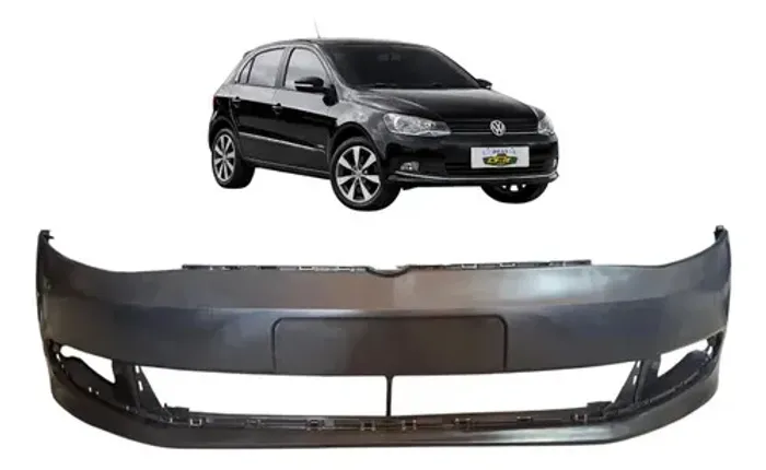 Parachoque Dianteiro Gol G6 2013 2014 2015 2016 Preto