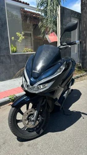 PCX 150 2019 azul conservada, revisada e pouco rodada