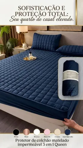Protetor de cama 3 peças