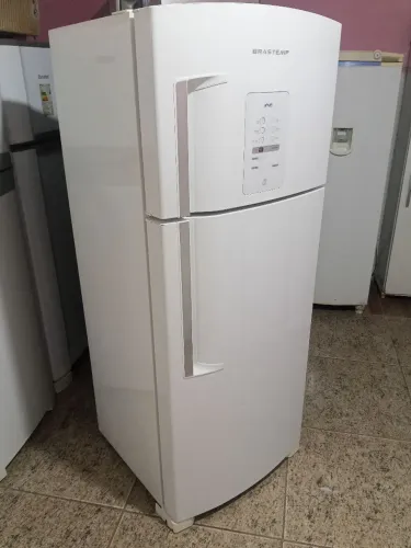 Refrigerador duplex frost free Brastemp com digital na porta usada em perfeito estado 