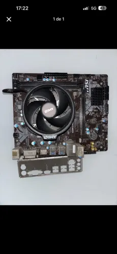 Ryzen 5 4500 + Placa mãe A320-A Pro msi